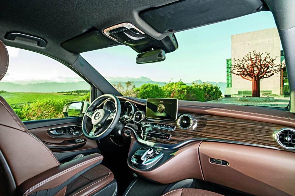 mercedes Clase V interior