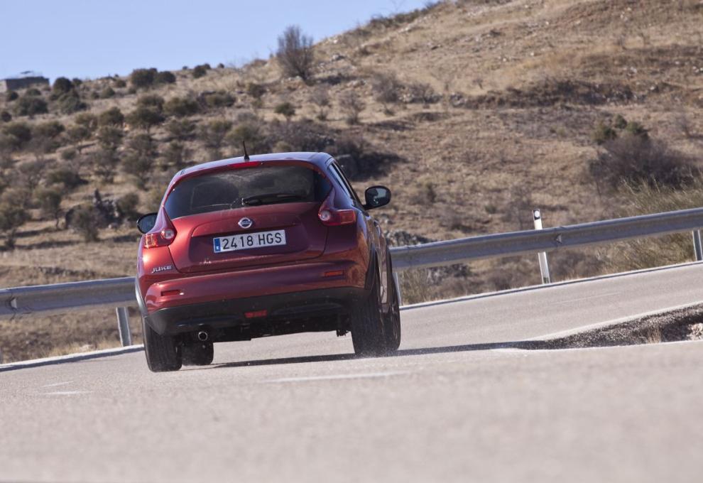 Nissan Juke: visión trasera