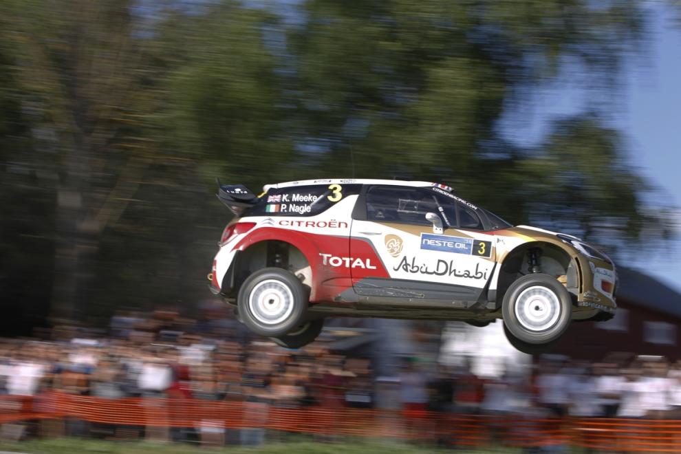 Kriss Meeke, rally de Finlandia 2014