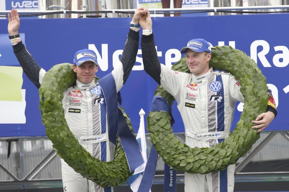 Jari Latvala, podio RAlly de Finlandia 2014