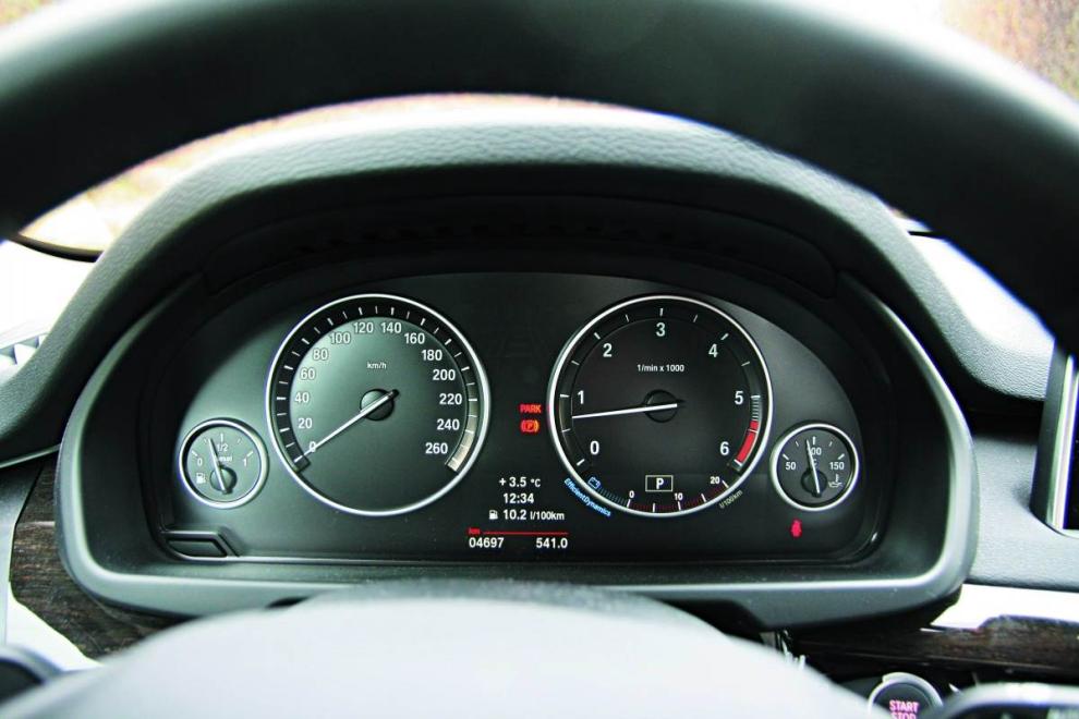 Instrumentaciuón del BMW X5