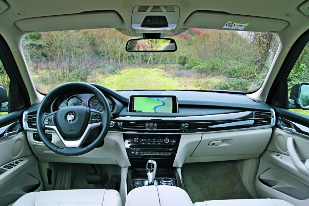BMW X5 salpicadero