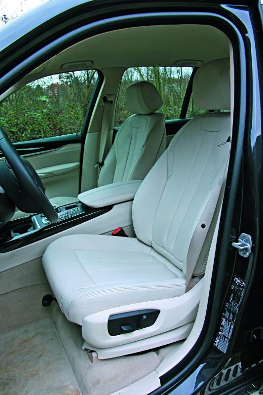 BMW X5 plazas delanteras