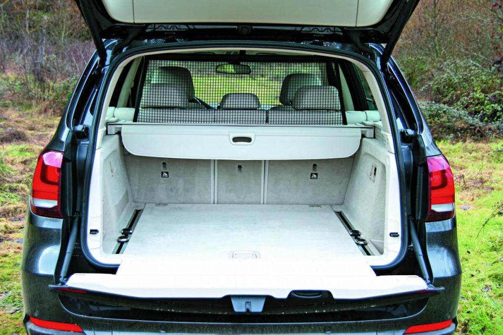 BMW X5, maletero