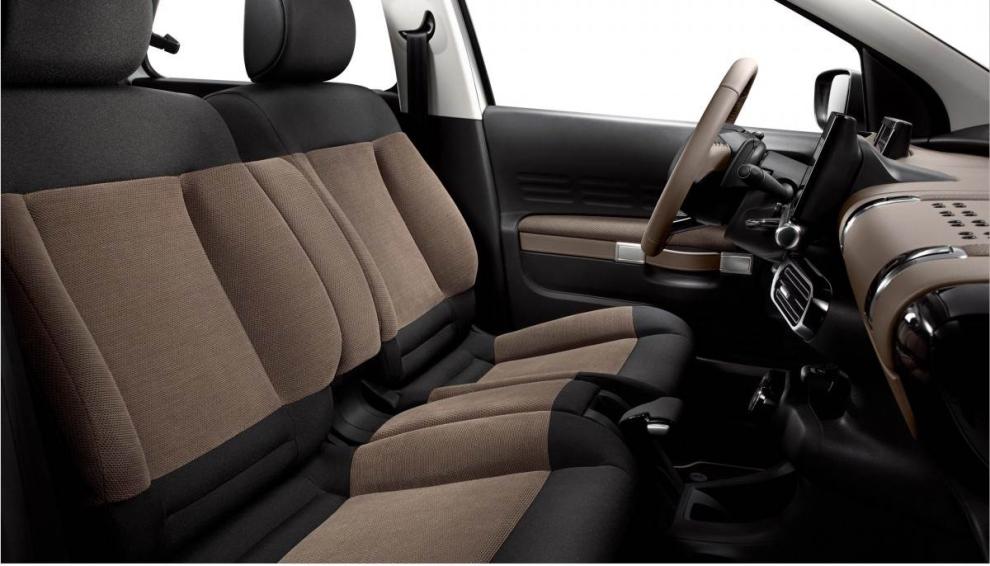 Citroén C4 Cactus, asientos delanteros