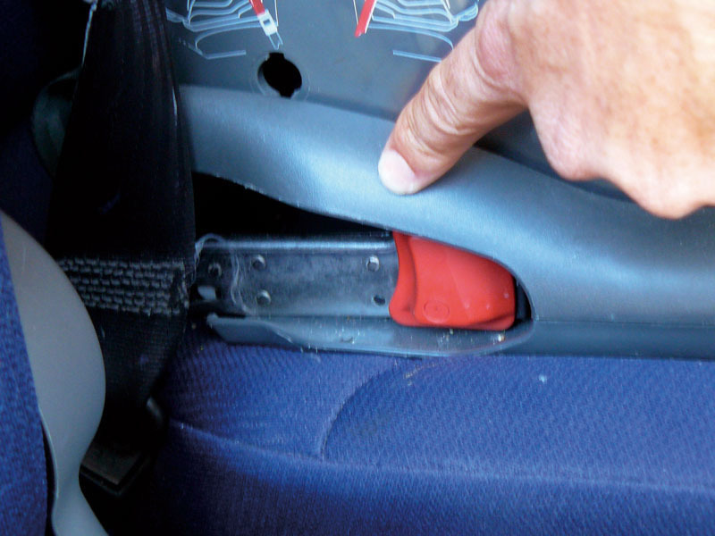Instalacion sillita infantil con Isofix