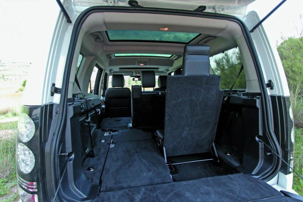 Land Rover Discovery asientos tercera fila y maletero