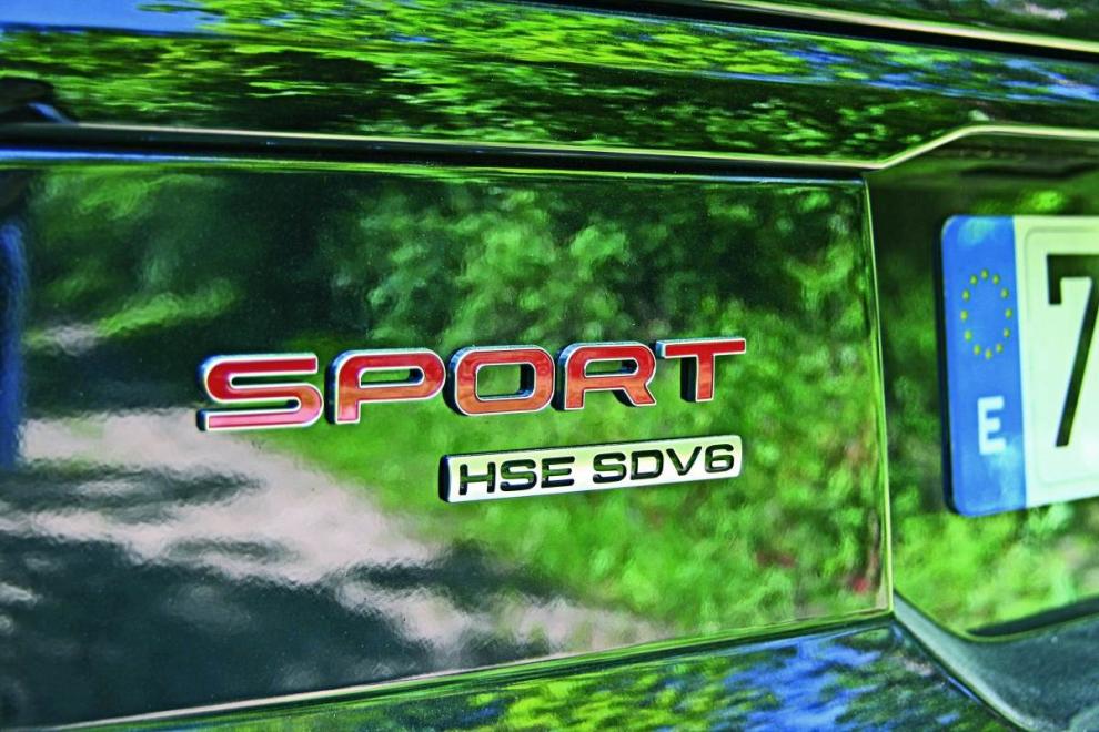 Range Rover Sport SDV6 logo