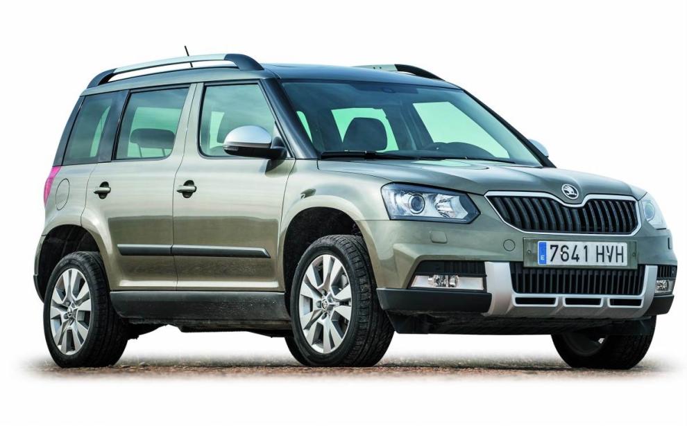 Skoda Yeti, vista frontal