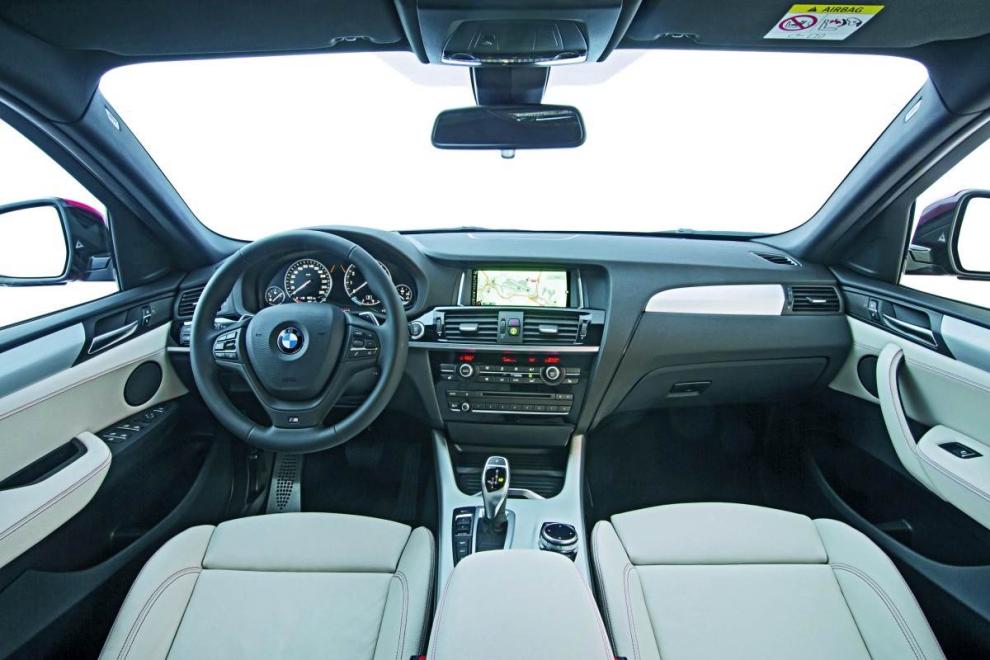 BMW X4 interior