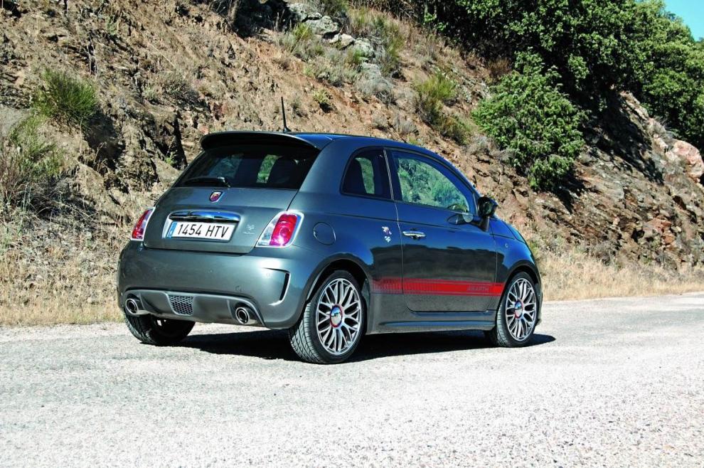 Abarth 500 595 Turismo, vista trasera