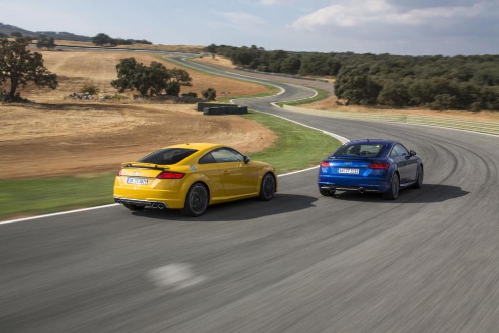Audi TT 2015, presentación en el circuito de Ascari