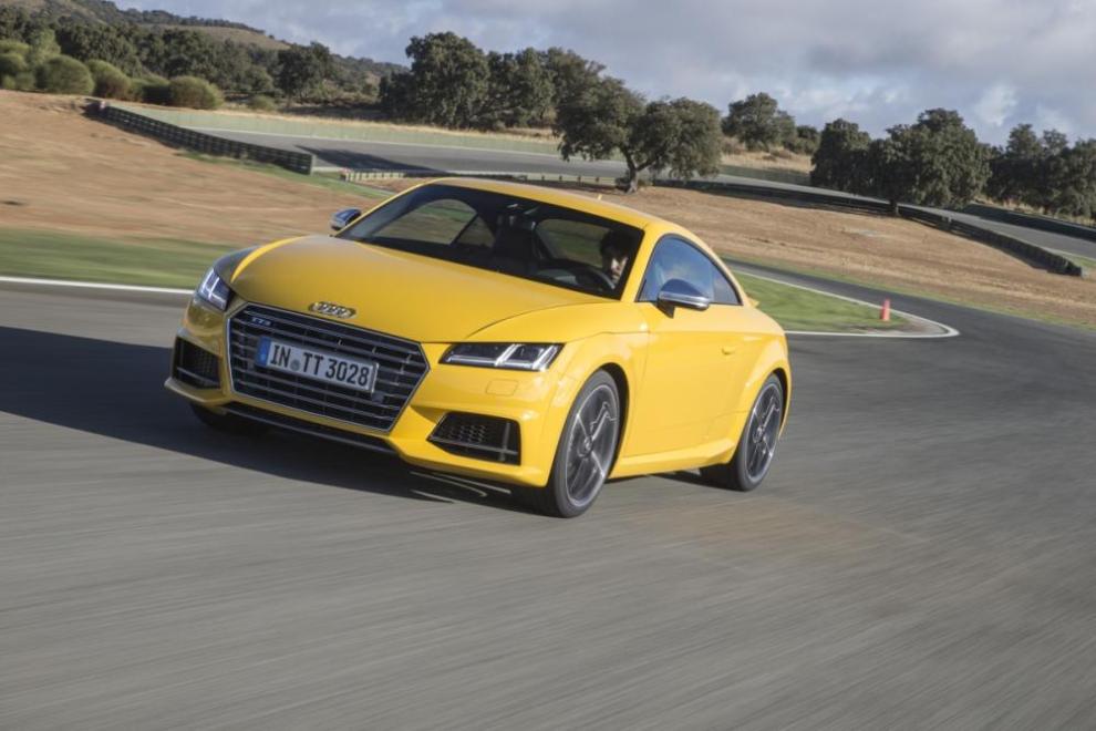 Audi TT presentación en circuito Ascari