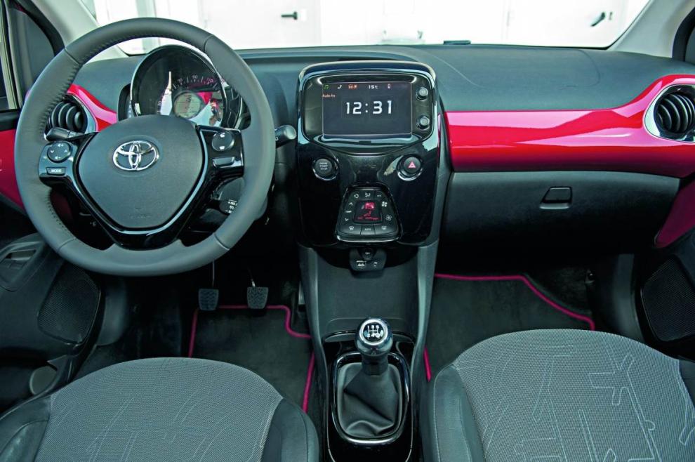 Toyota Aygo salpicadero