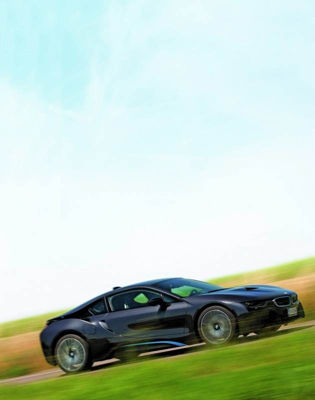 BMW i8 en accion