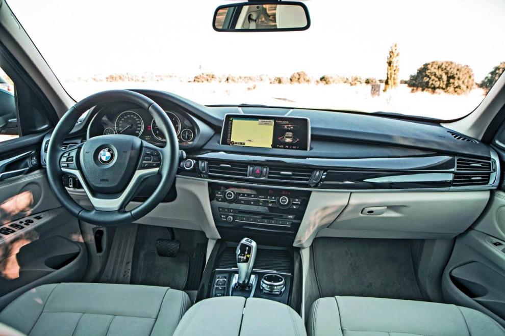 BMW X5 interior