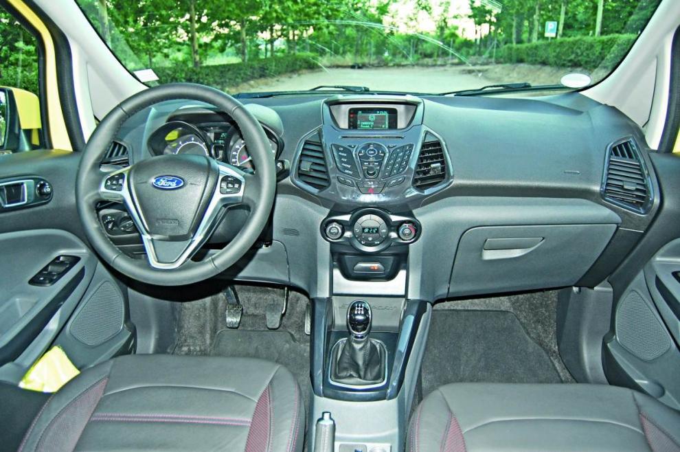 Ford EcoSport, salpicadero
