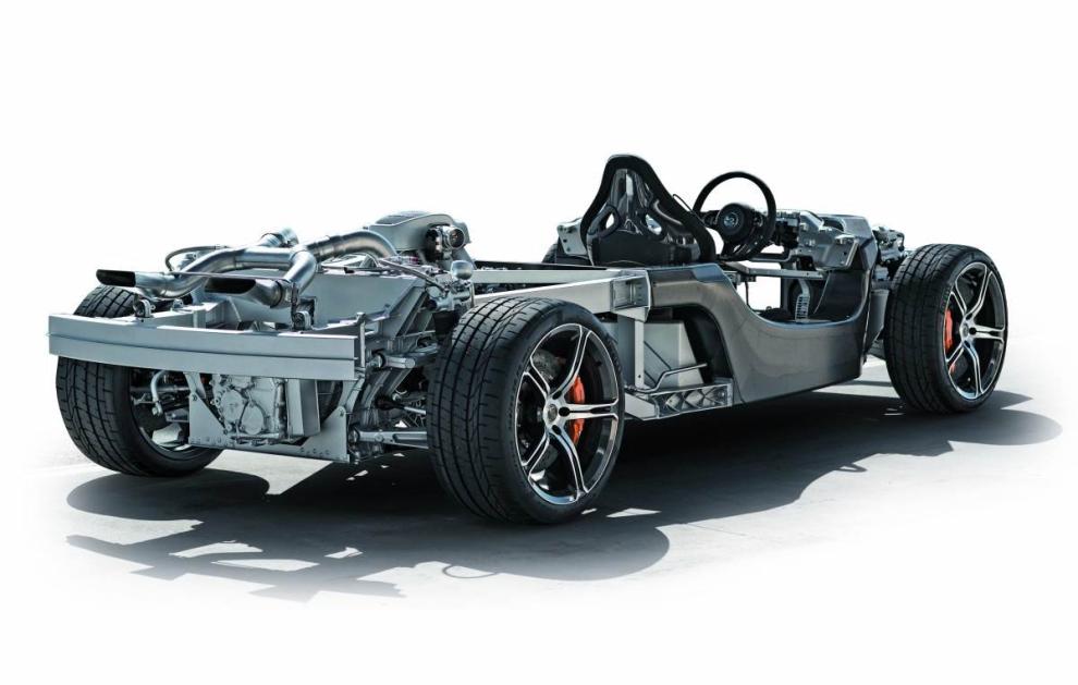 Motor del McLaren 650S