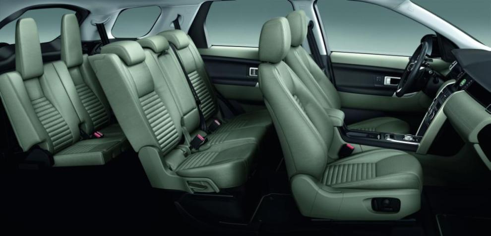 Land Rover Discovery Sport: configuración 5+2
