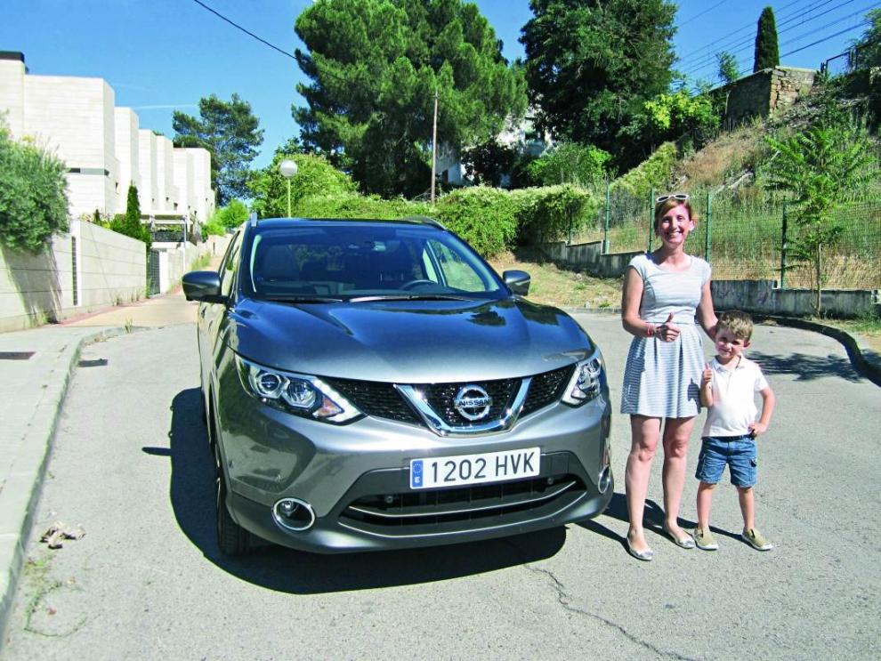 NUria Fdez.-Longoria prueba el Nissan Qashqai
