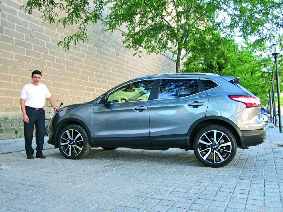 Pedro Guillamón prueba el Nissan Qashqai