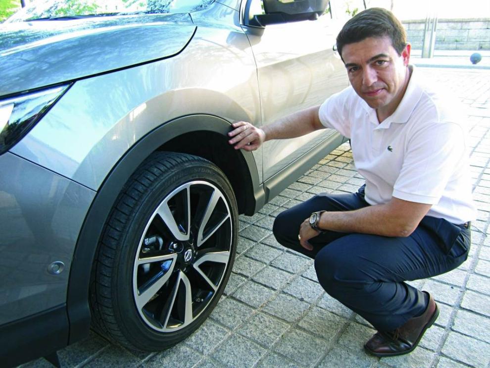 Pedro Guillamón prueba el Nissan Qashqai