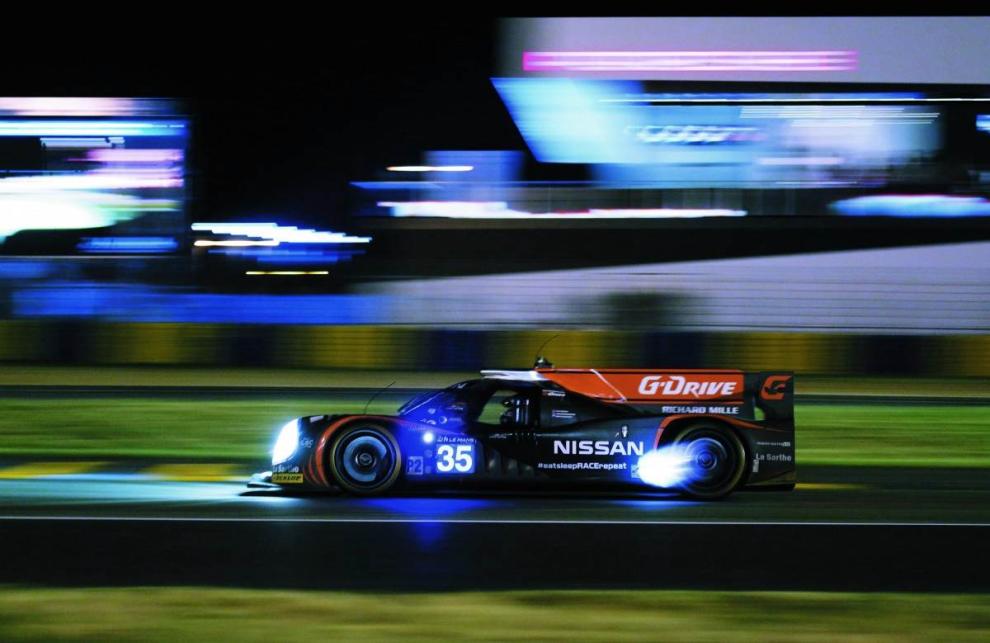 24 Horas de Le Mans nocturna