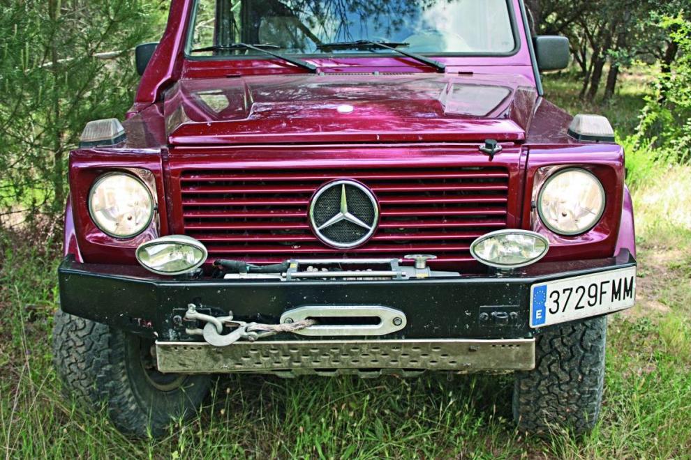 Mercedes G 'Txema' paragolpes y cabrestante