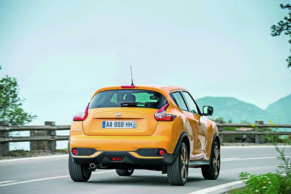 Nissan Juke 2014 trasera