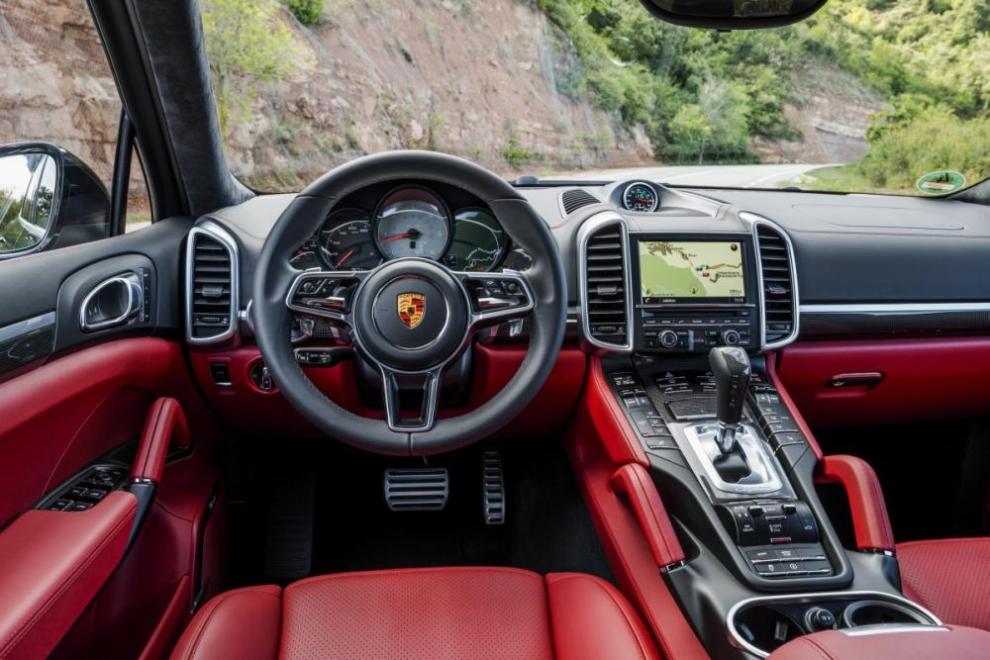 Nuevo POrsche Cayenne 2014, salpicadero