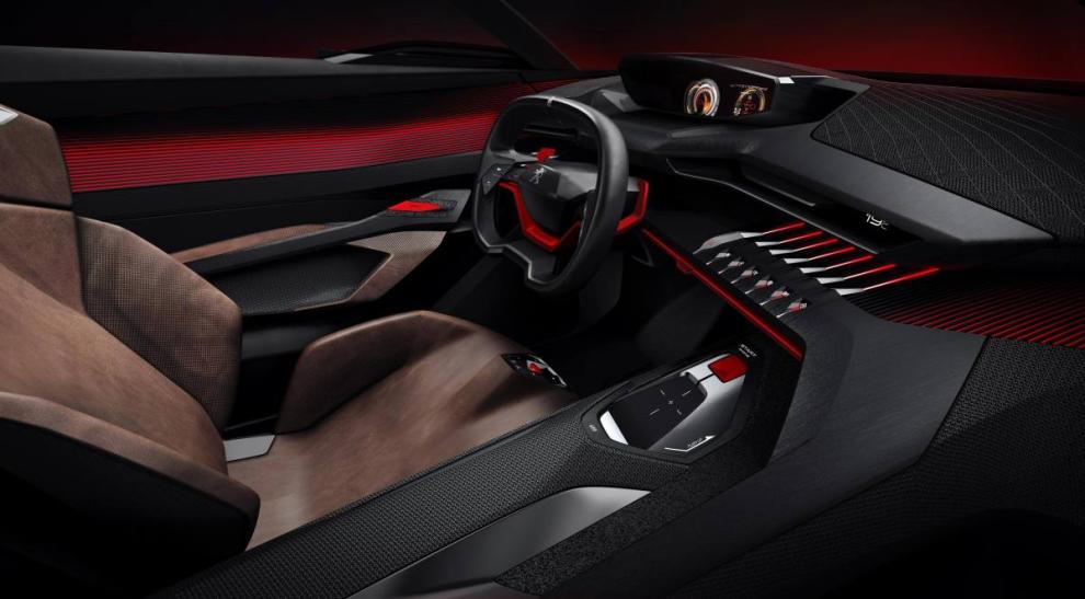 Peugeot Quartz Concept interior
