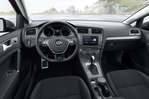 Volkswagen Golf Alltrack, salpicadero