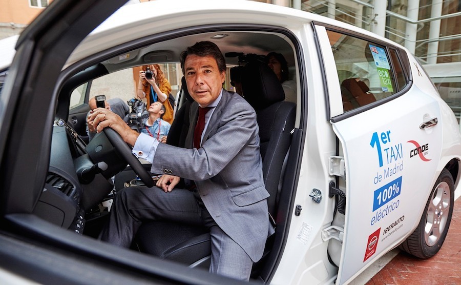 Nissan Leaf: el primer taxi en Madrid 100% eléctrico