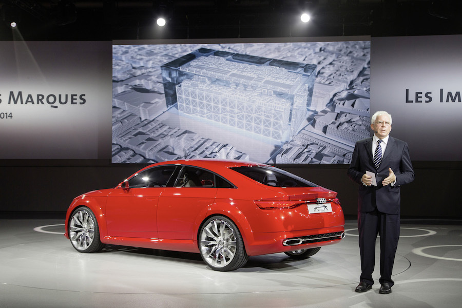 Audi TT Sportback, vista trasera