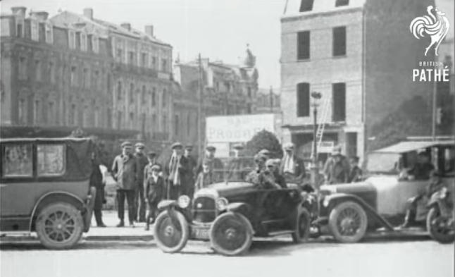 Sistema de aparcamiewnto asistido de Citroen de 1927