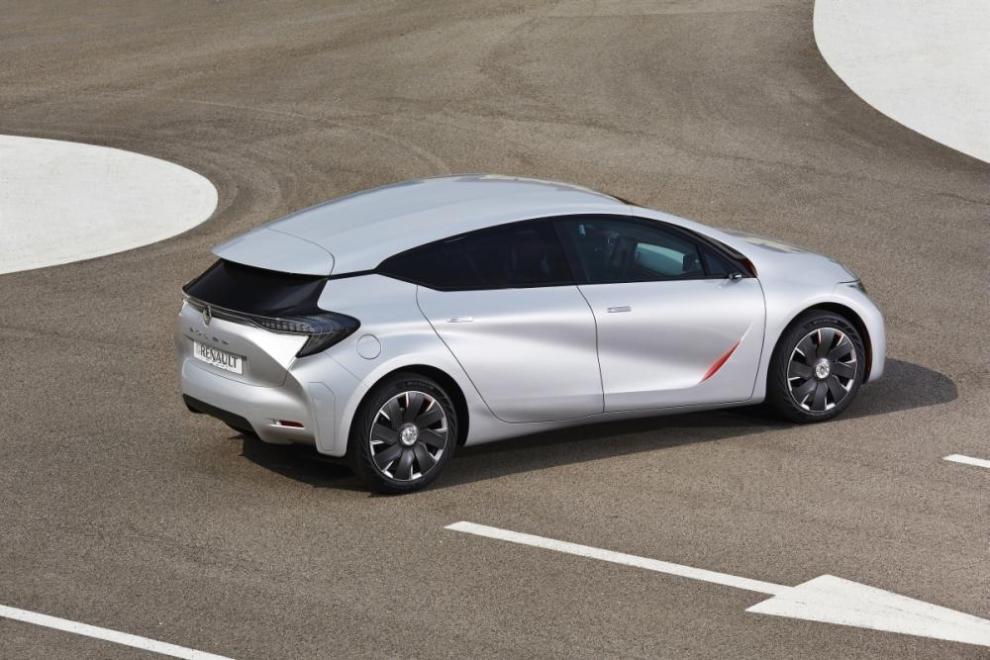 Renault EOLAB Concept, vista trasera