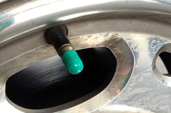 tapon de neumático inflado con nitrogeno
