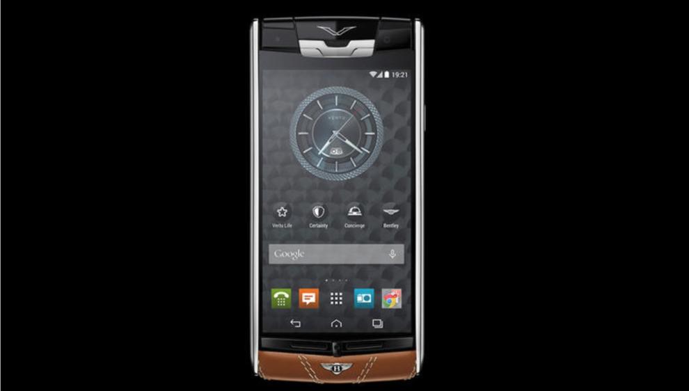 Teléfono movil Vertu for Bentley