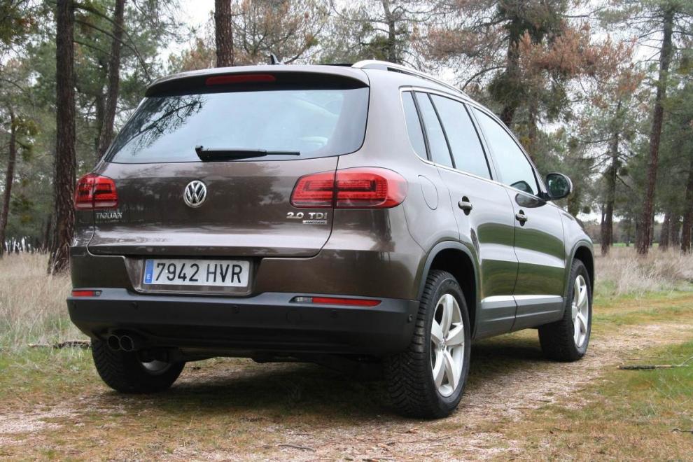Volkswagen Tiguan, vista  trasera