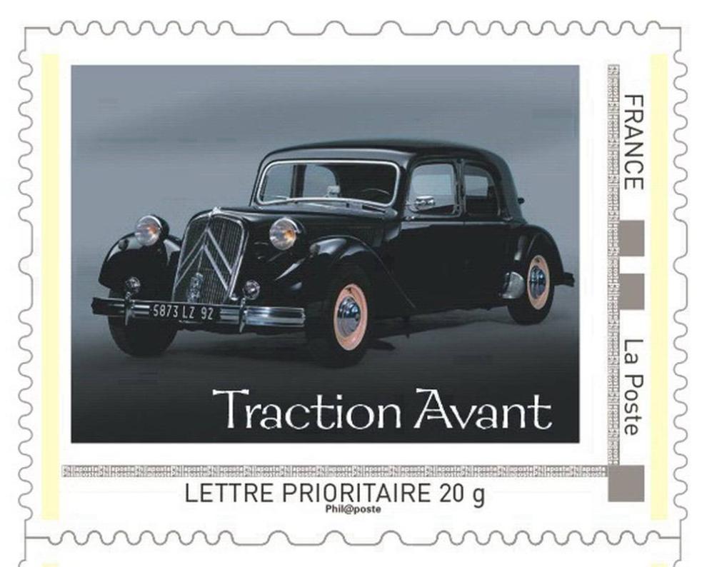 La historia de Citroën en sellos, Citroën Traction Avant