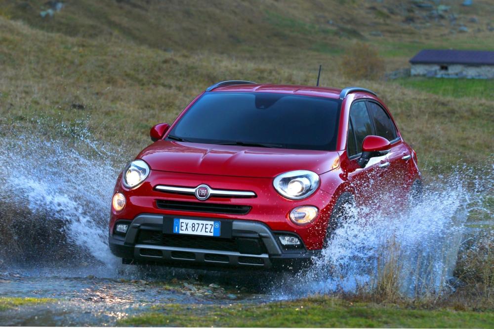 fiat 500X en campo