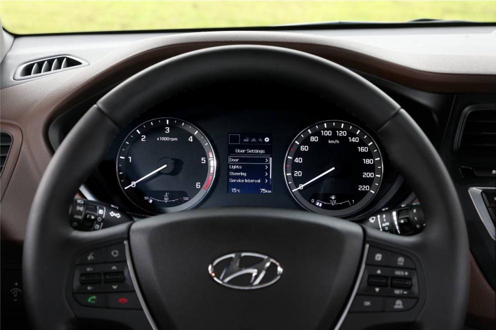 El cuadro de instrumentos del nuevo Hyundai i20