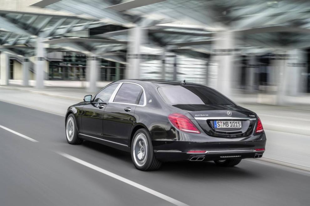 El Mercedes-Maybach S600 tiene casi 5,5 metros de longitud