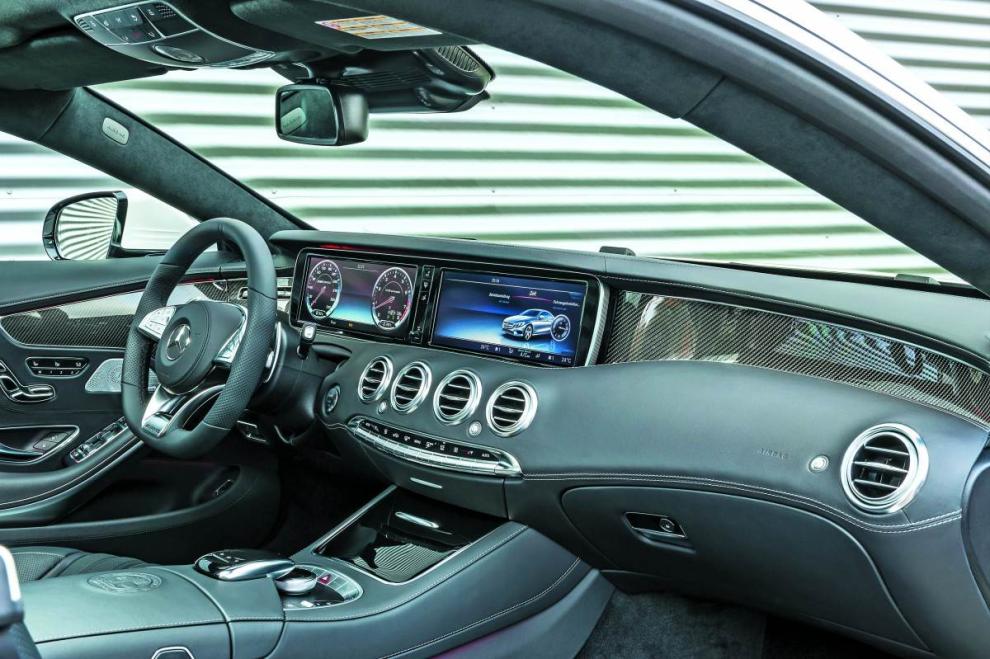 Mercedes S63 AMG interior