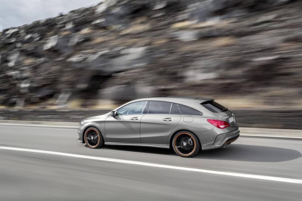 El nuevo Mercedes CLA Shooting Break es sólo 3 mm más alto que el CLA