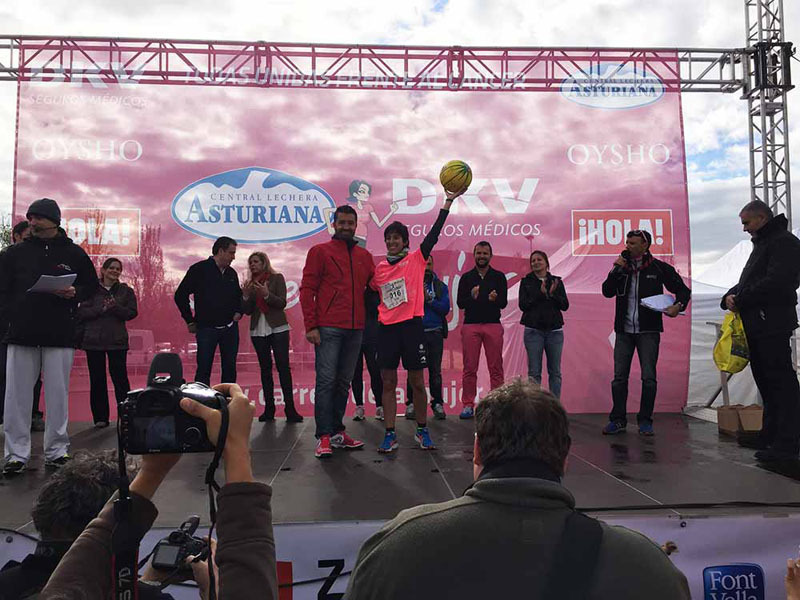 carrera dela mujer de zaragoza, premio