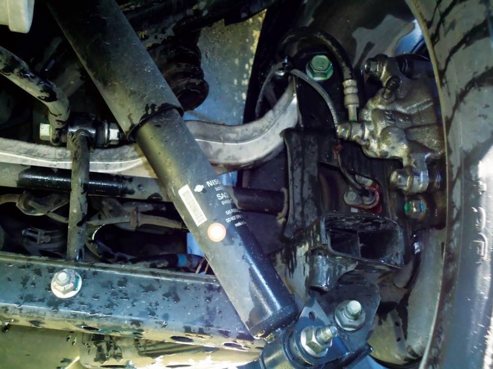 Nissan Qashqai, suspensiones