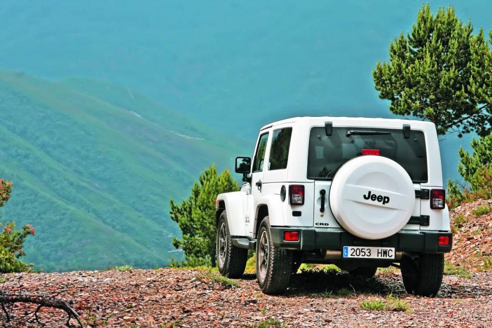 Jeep Wrangler Polar, vista trasera