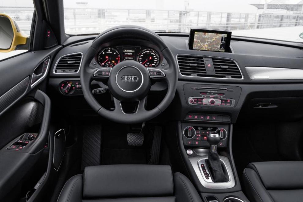 Audi Q3 2015, salipcadero