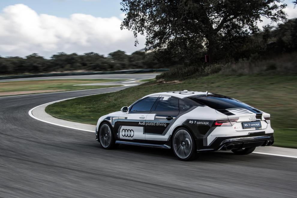 El Audi RS7 Sportback sin conductor, ahora en Asacari